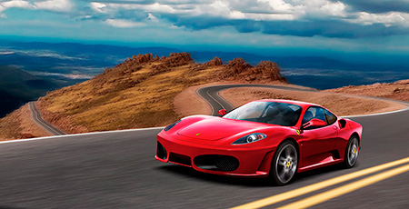 Retouching Ferrari