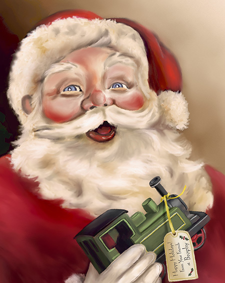 Santa Illustration